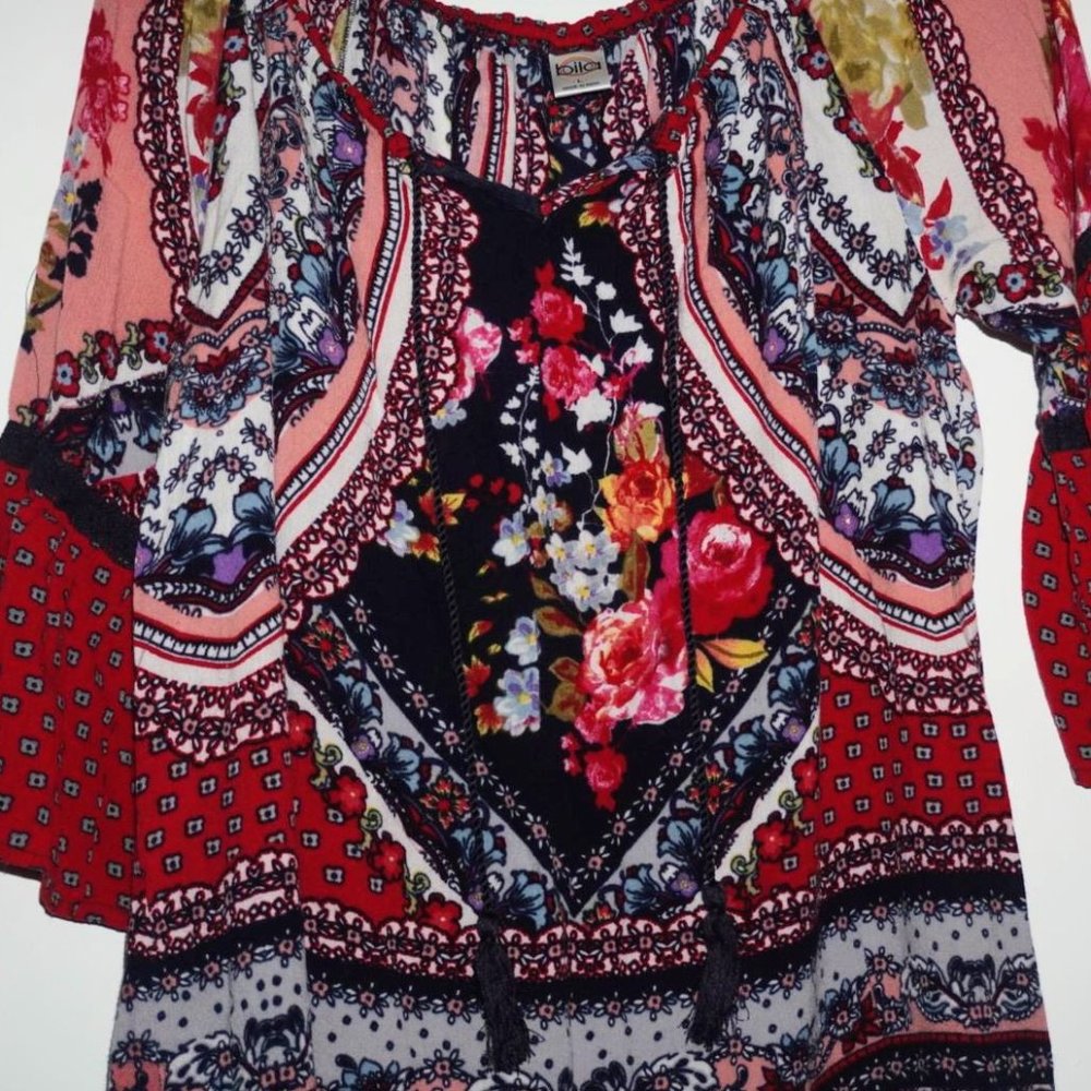 Bila womens colorful blouse